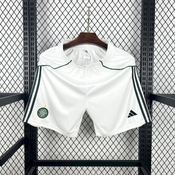 Celtic Shorts 25/26 Home Football Kit Soccer Shorts