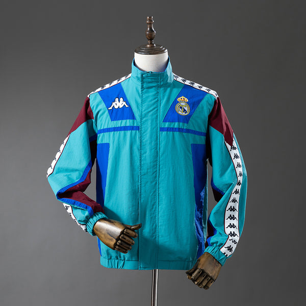Real Madrid Windbreaker 2025/26 Green Football Kit