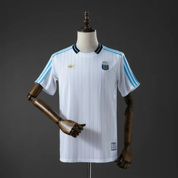 Argentina Terrace Icons T-Shirt White 2026 Football Kit Soccer Shirt PalmSportss