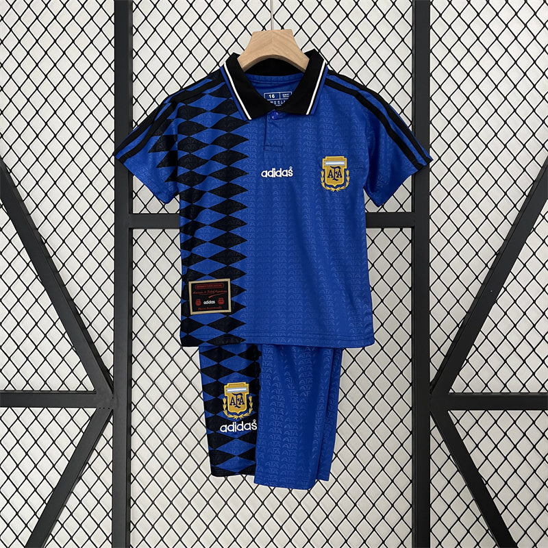 Retro Kids Argentina Away Jersey 1994