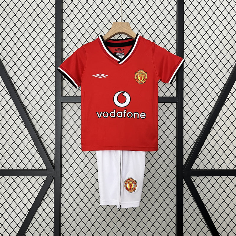 Retro Kids Man United Home Jersey 00/01