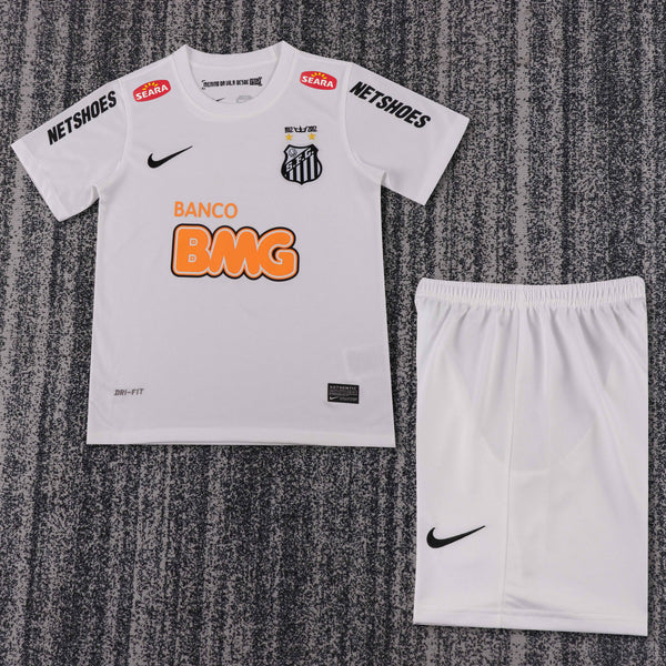 Retro Kids Santos Jersey 12/13 Home Football Kit Soccer Jersey Neymar JR