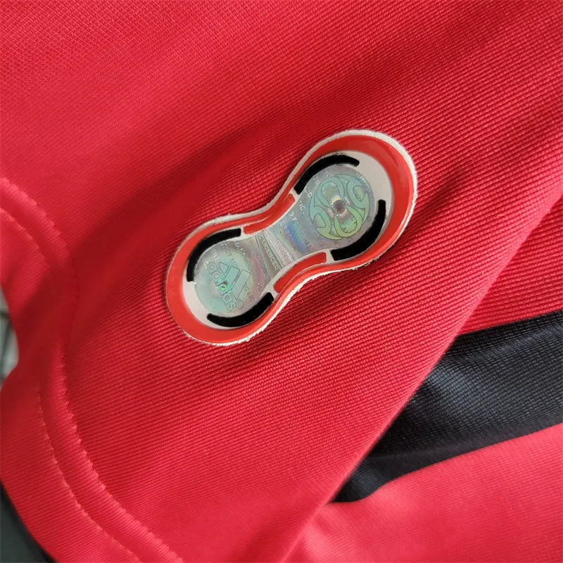 AC Milan Jersey Home kit 07/08 Long Sleeves  retro Football kit