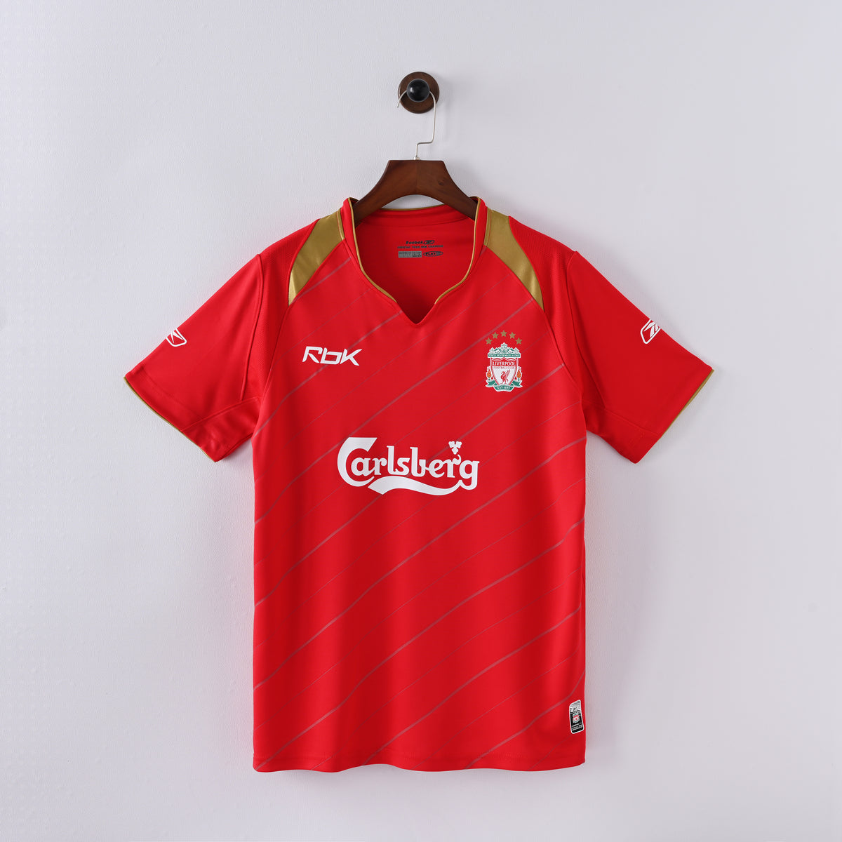 Retro Liver Jersey 2005-06 Home Football KIt Soccer shirt