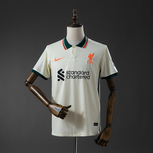 Liver Away Jersey 2021-22 Retro Football Kit Soccer Shirt