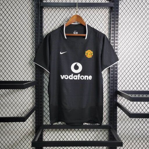 Man United Jersey Away Kit 03/04 Retro Football Team Soccer Shirt