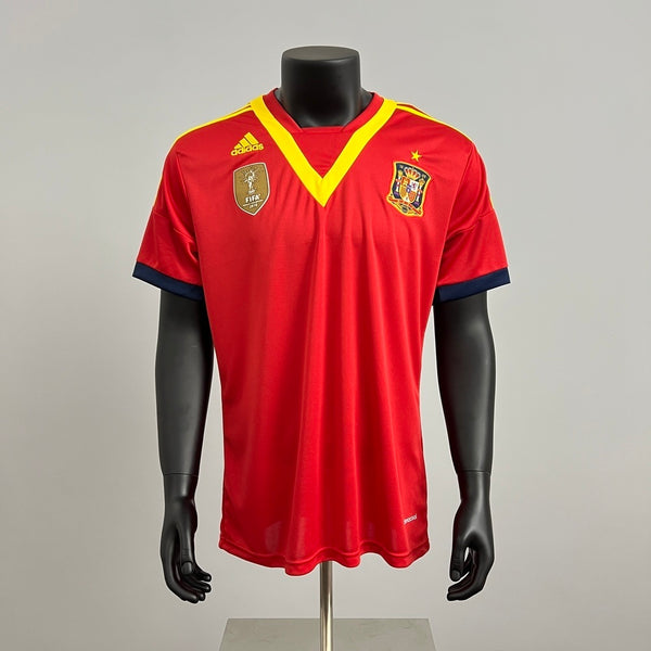 Retro Spain Jersey 2013 Home Football Kit Soccer Shirt