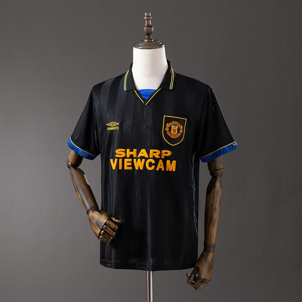 Man United Jersey 1993-95 Away Retro Football Kit