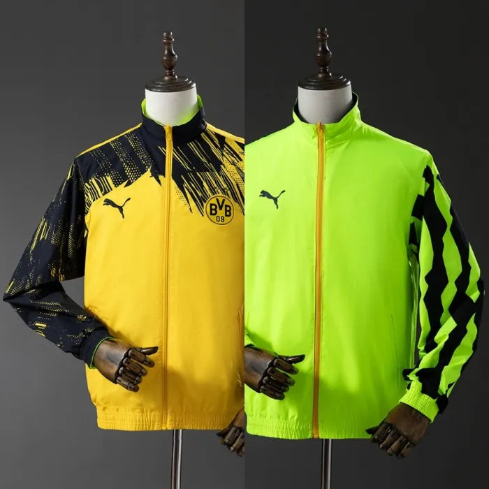 Dortmund Windbreaker 2025/26 Reversible Football Kit - PalmSportss