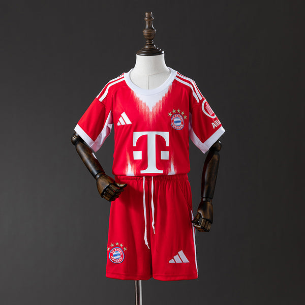 Kids Bayern Munich Jersey 25/26 Home Football Kit