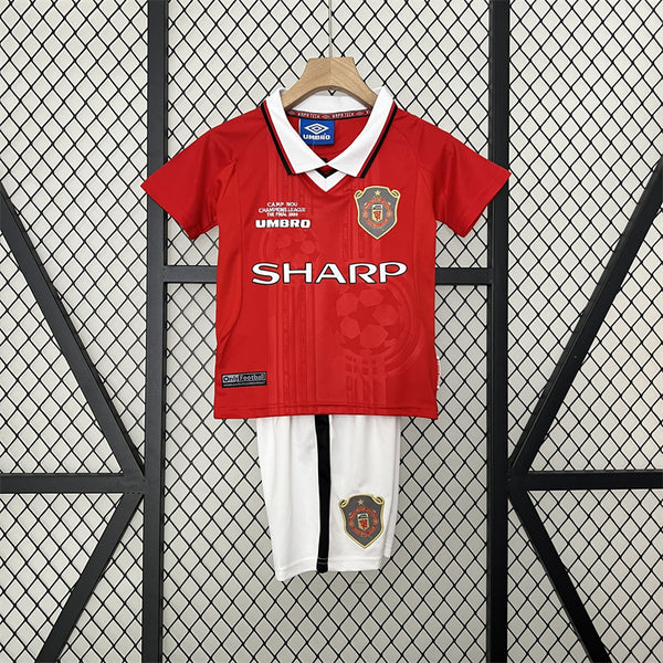 Retro Kids Man United Home Jersey 99/00