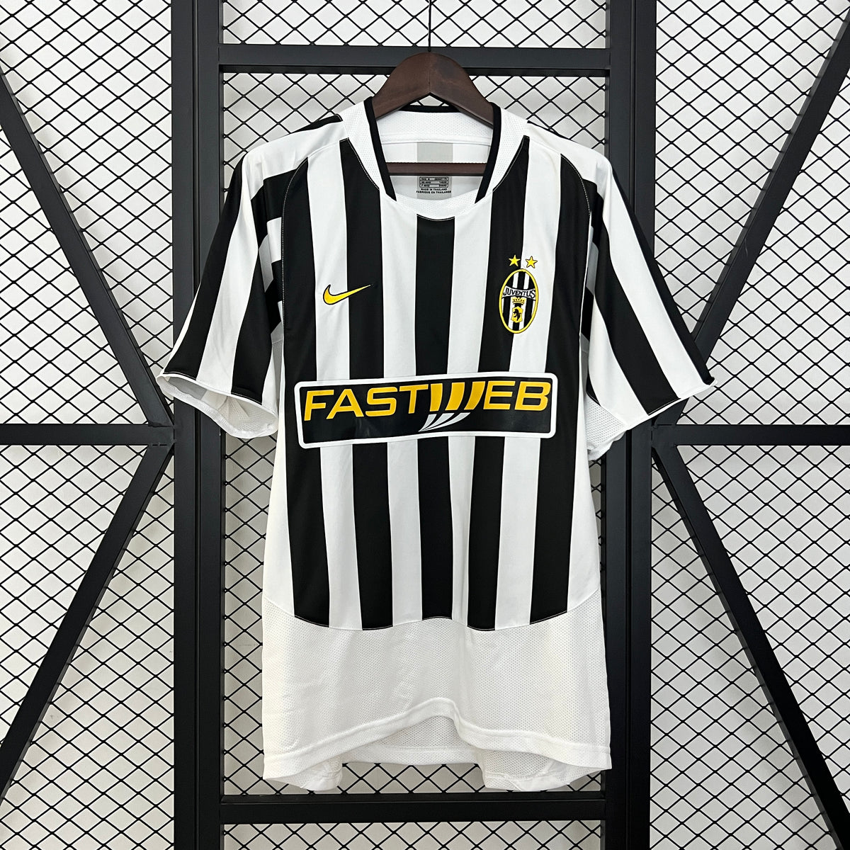 Retro JUV Jersey 2003-04 Home Football Kit Soccer Jersey