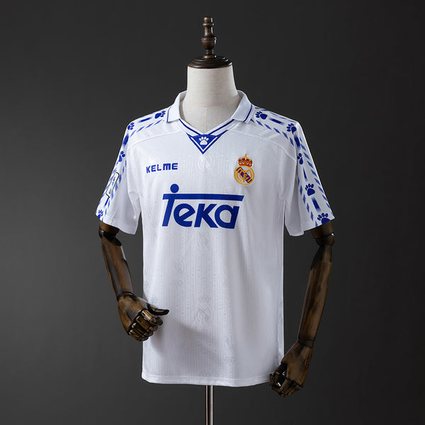 Real Madrid Jersey 1996-97 Home Retro Football Kit