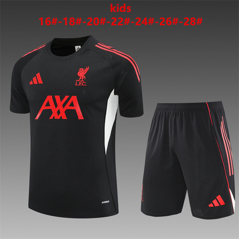 Kids Liver Training Tracksuits 25/26 Football Kit Soccer Jersey