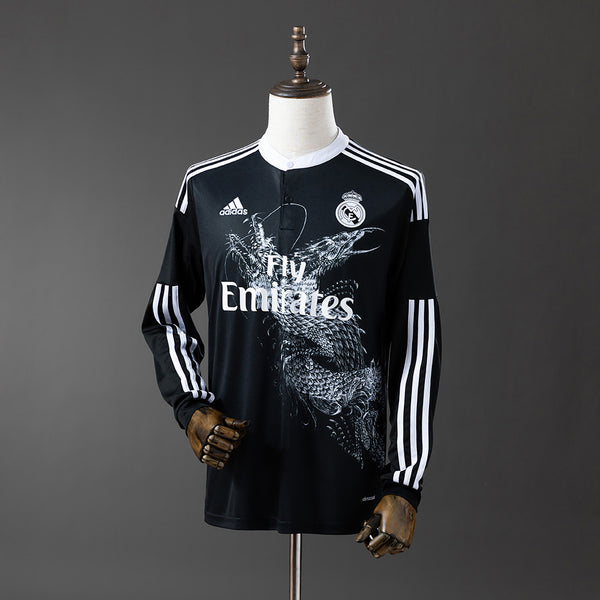 Real Madrid Jersey Third Kit 2014 2015 Retro Long Sleeves