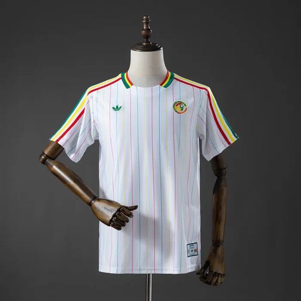 Senegal Terrace Icons T-Shirt White 2026 World Cup Football Kit Soccer Jersey PalmSportss
