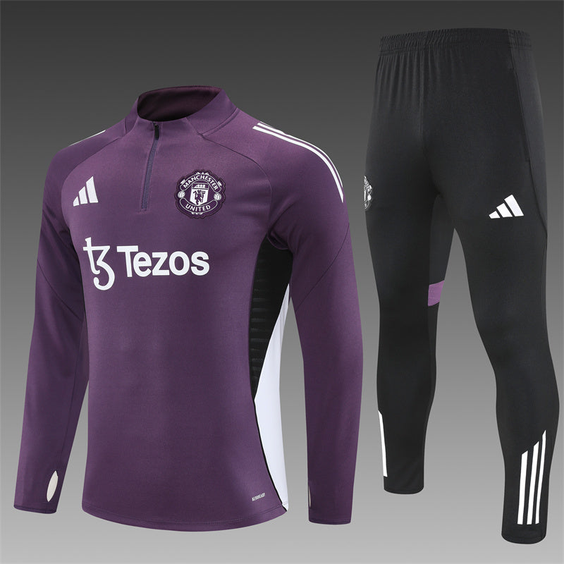 Man United Training Tracksuits 25/26 Football Kit Soccer Jersey
