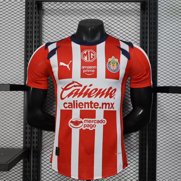 Player Version Chivas Jersey 25/26 Home Football Kit Soccer Jersey