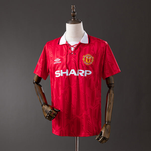 Man United Jersey 1992-94 Home Retro Football Kit