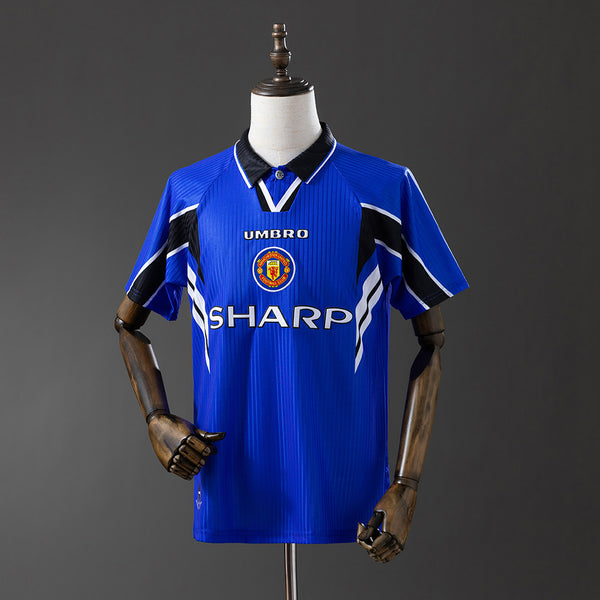 Man United Jersey 1996-98 Third Retro Football Kit