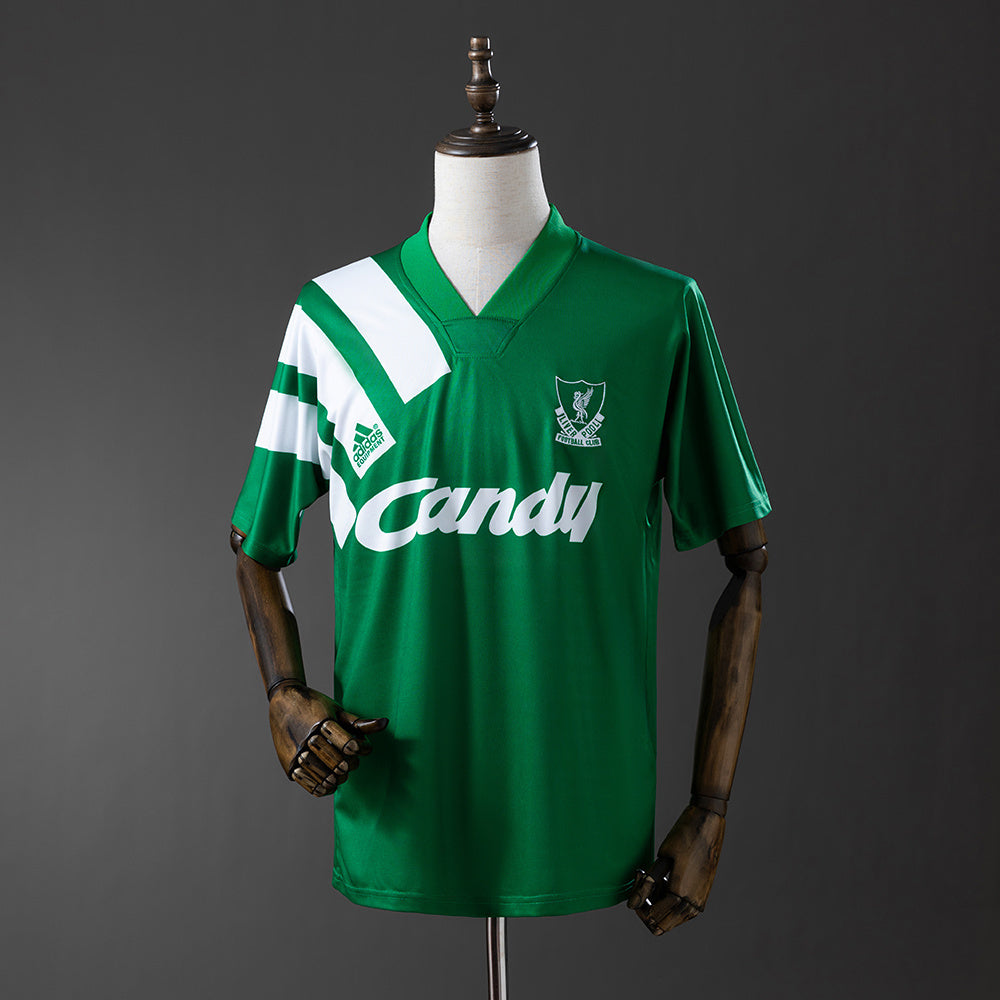 Liver Jersey 1991-92 Away Retro Football Kit