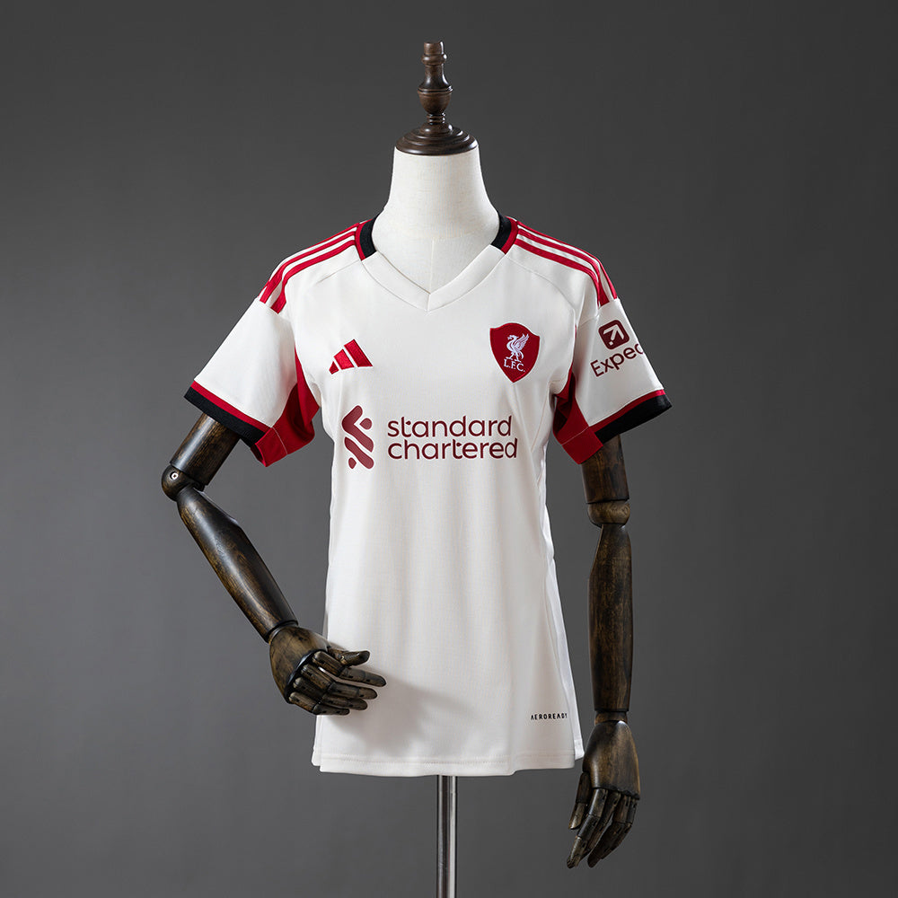 Women Liver Jersey 25/26 Away Football Kit Soccer Jersey