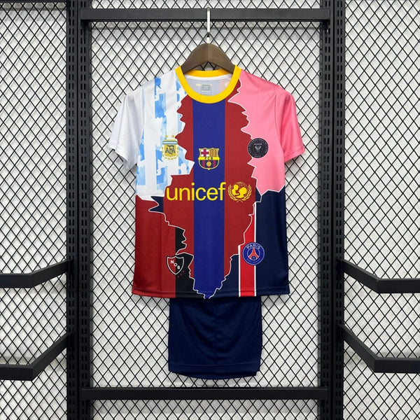 Kids Messi Jersey All Club Team 25/26 Football Kit Soccer Jersey