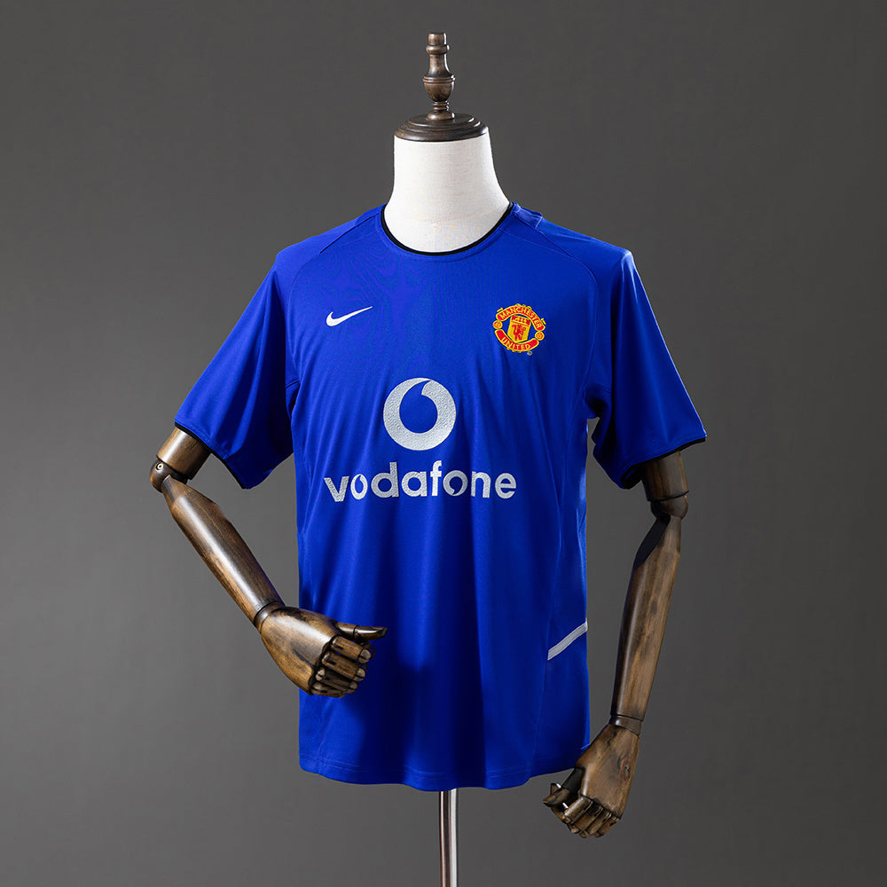 Man United Jersey 2002-03 Third Retro Football Kit