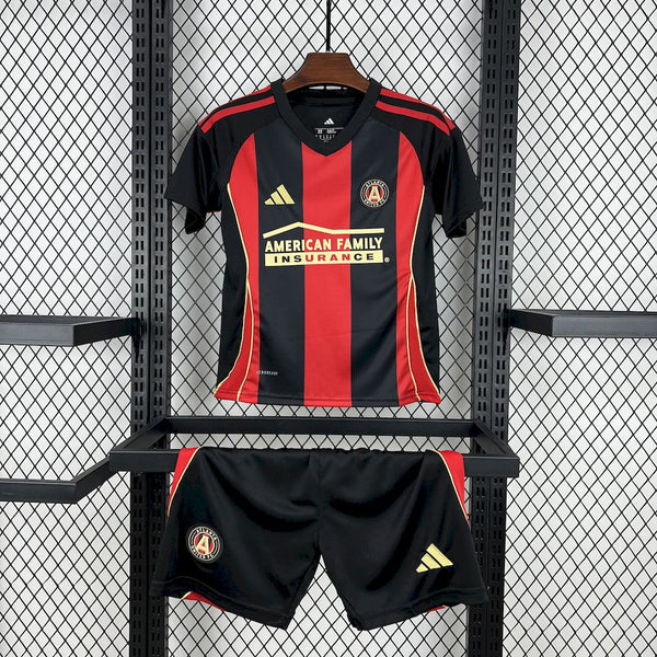 Kids Atlanta United Jersey 25/26 Home Football Kit Soccer Jersey