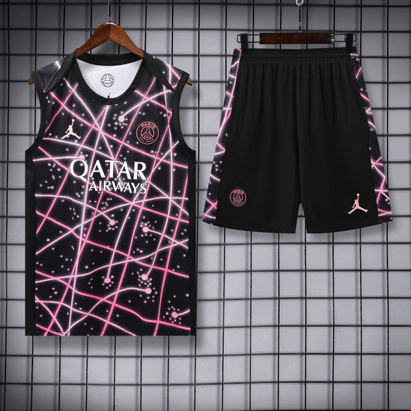 PSG Vest Set Training Tracksuits 25/26 Football Kit Soccer Jersey