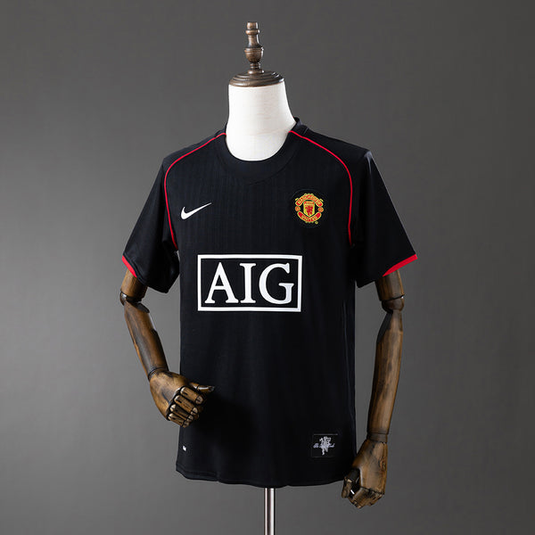 Man United Jersey 2007/08 Away Retro Football Kit