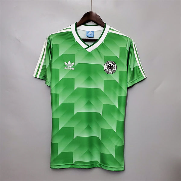 Germany Jersey Away Kit 1988 Retro Football Team Soccer Shirt
