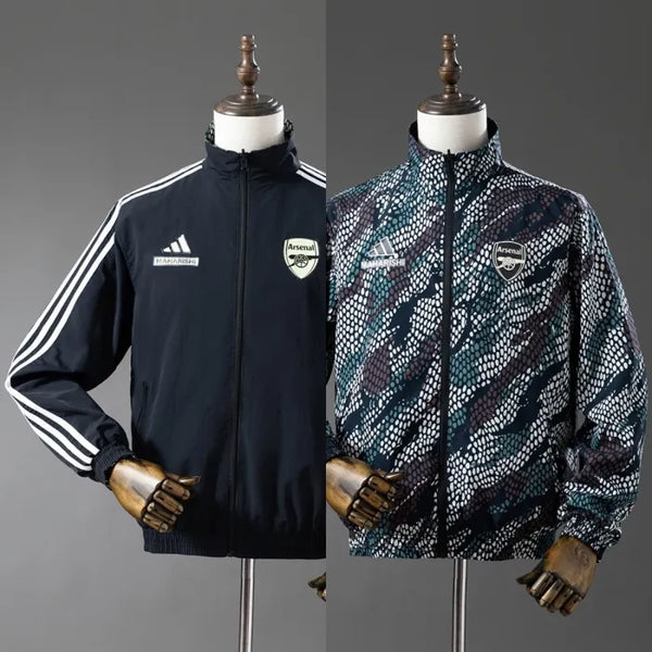 Arsenal Windbreaker 2025/26 Reversible Football Kit - PalmSportss