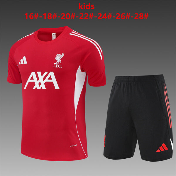 Kids Liver Training Tracksuits 25/26 Football Kit Soccer Jersey