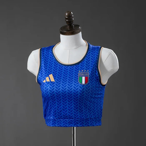 Women Italy Home Vest 2026 World Cup Football Kit Soccer Shirt PalmSportss