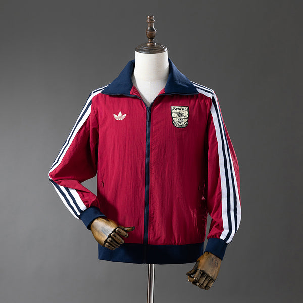 Arsenal Windbreaker 2025/26 Red Football Kit