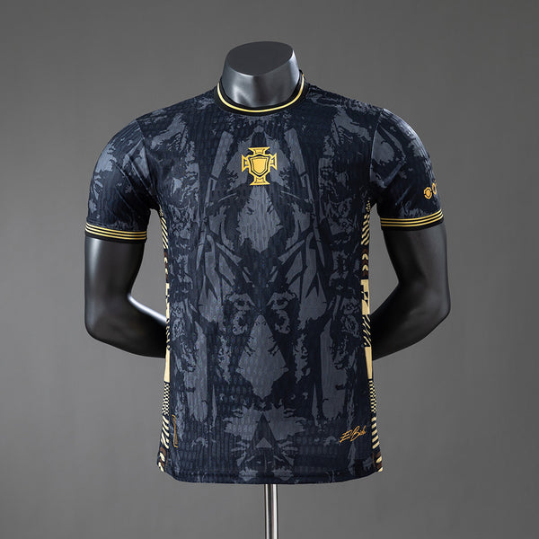 Player Version Portugal Black Jersey 2026 World Cup Special Football Kit Soccer Shirt