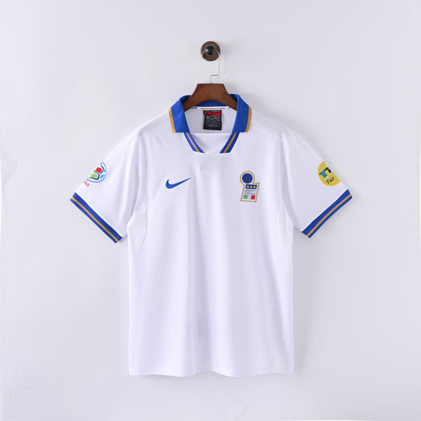 Retro Italy Jersey 1996 Away Football Kit Soccer Jersey
