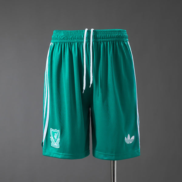 Liver Green Shorts 25/26 Football Kit Soccer Shorts