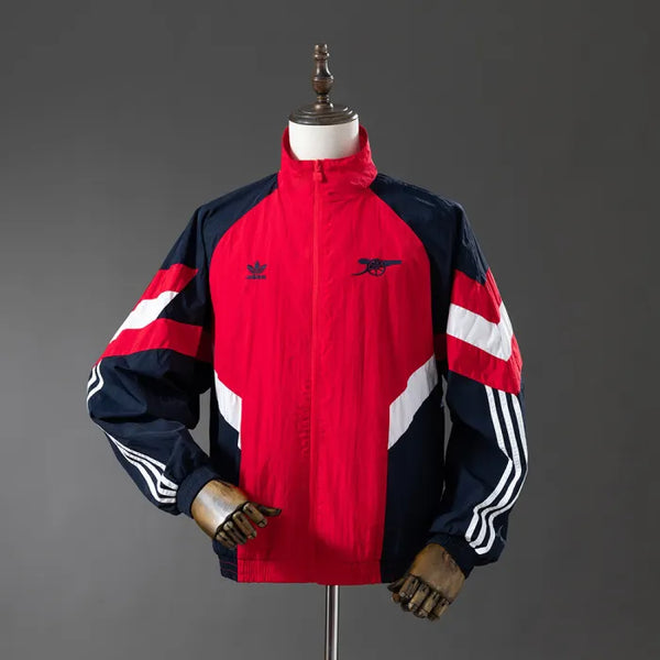 Arsenal Windbreaker 2025/26 Red Football Kit - PalmSportss