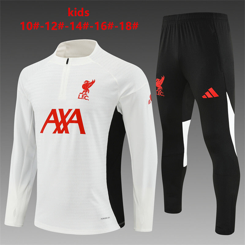 Kids Liver Training Tracksuits 25/26 Football Kit Soccer Jersey