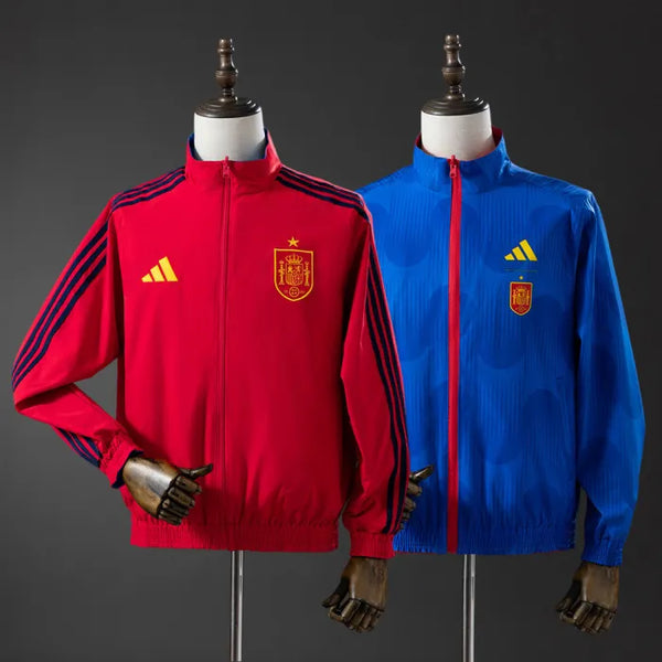 Spain Windbreaker 2025/26 Reversible Football Kit - PalmSportss