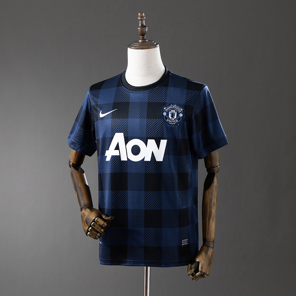 Man United Jersey 2013-14 Away Retro Football Kit