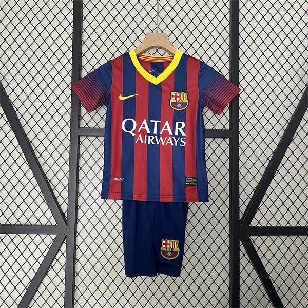 Retro Kids Barcelona Home Jersey 13/14