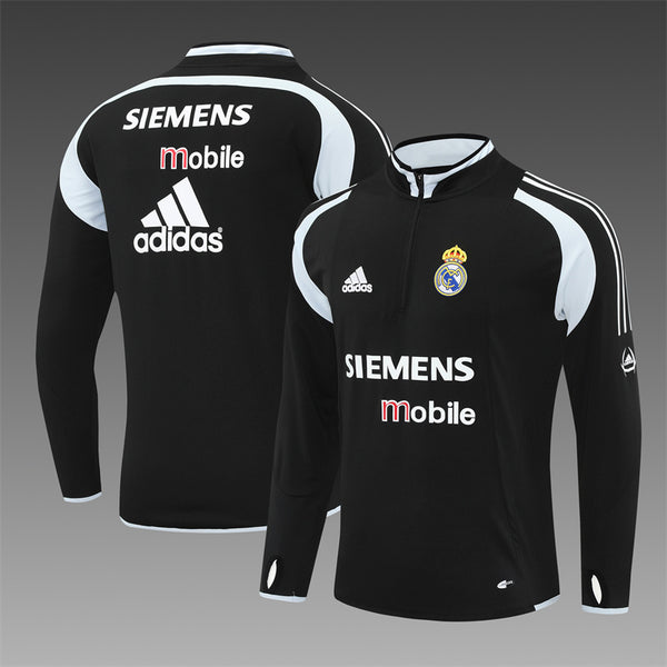 Retro Real Madrid Training Tracksuits 2004-05 Football Kit Soccer Jersey