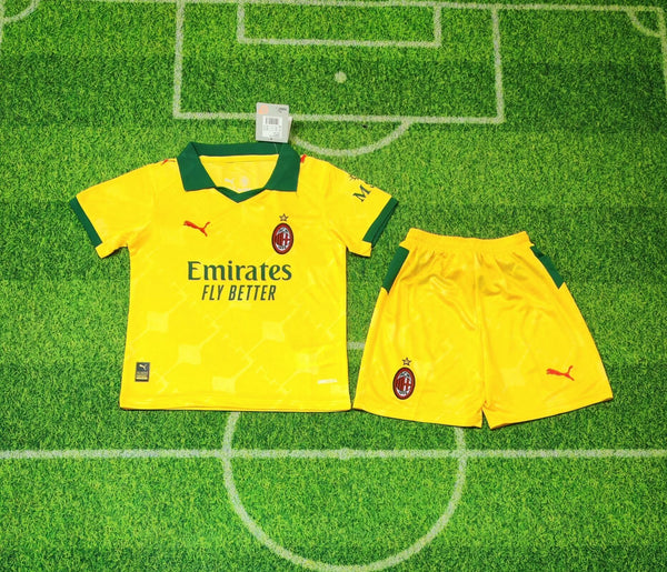 Kids AC Milan Jersey 25/26 Third Football Kit Soccer Jersey