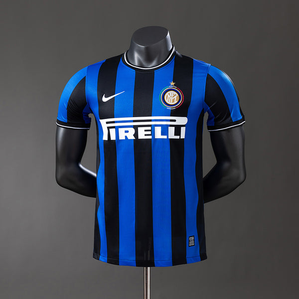 Inter Milan Jersey 2009-10 Home Retro Football Kit Player Version