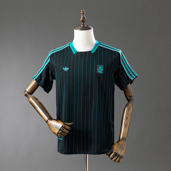 Liver Jersey 2025/26 Black Green Special Football Kit