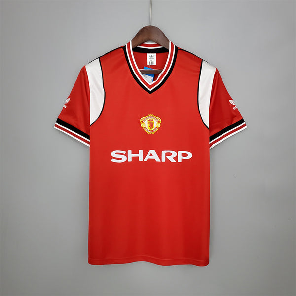 Man United Jersey Home Kit 1985/86 retro Football Team Soccer shirt