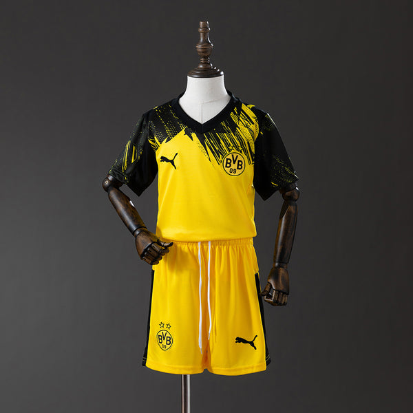 Kids Dortmund Jersey 25/26 Home Football Kit